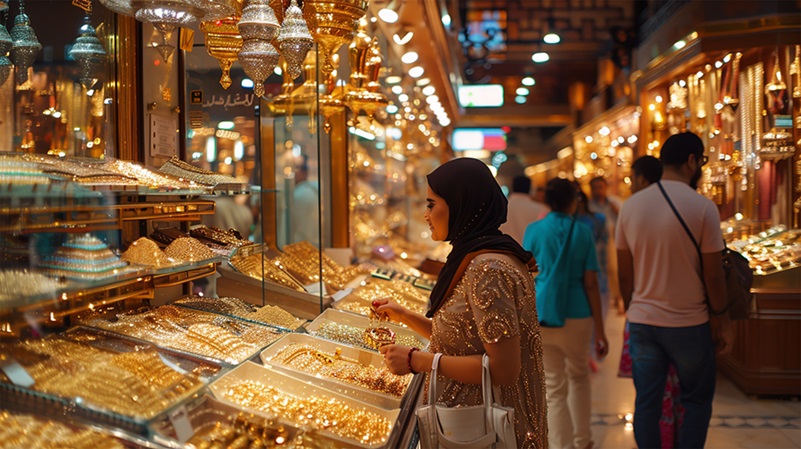 Dubai Gold Souk old dubai